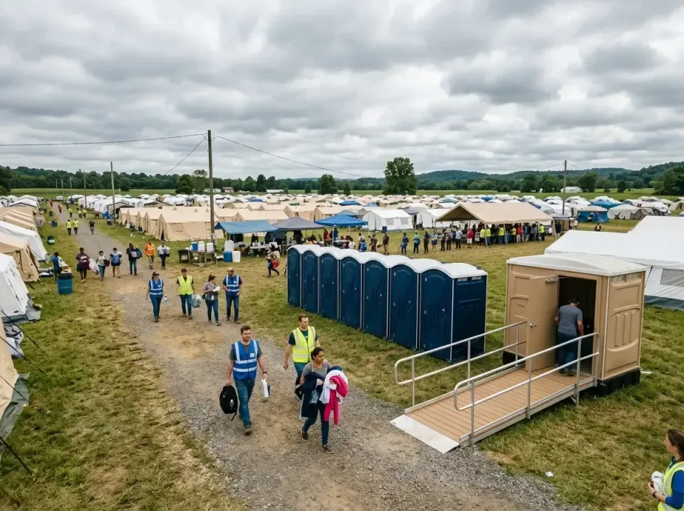 disaster-relief-camp-restrooms-010 — frequently asked questions, Dumpster & Portable Bathrooms Rental in North Shore, CA